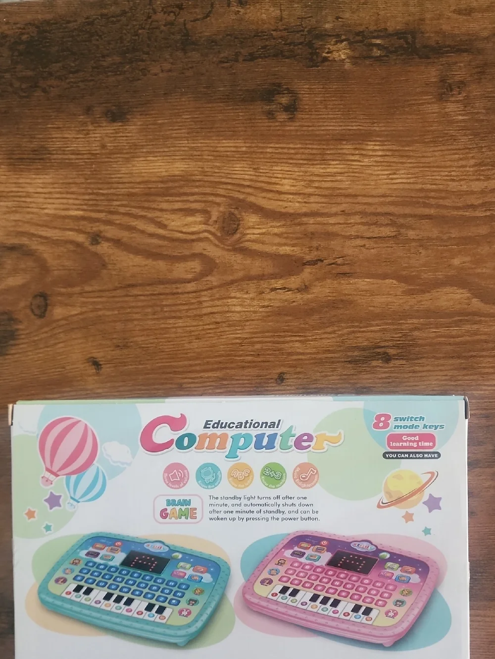 Local Kids Multifunctional Educational Learning Computer With Letters,numbers,